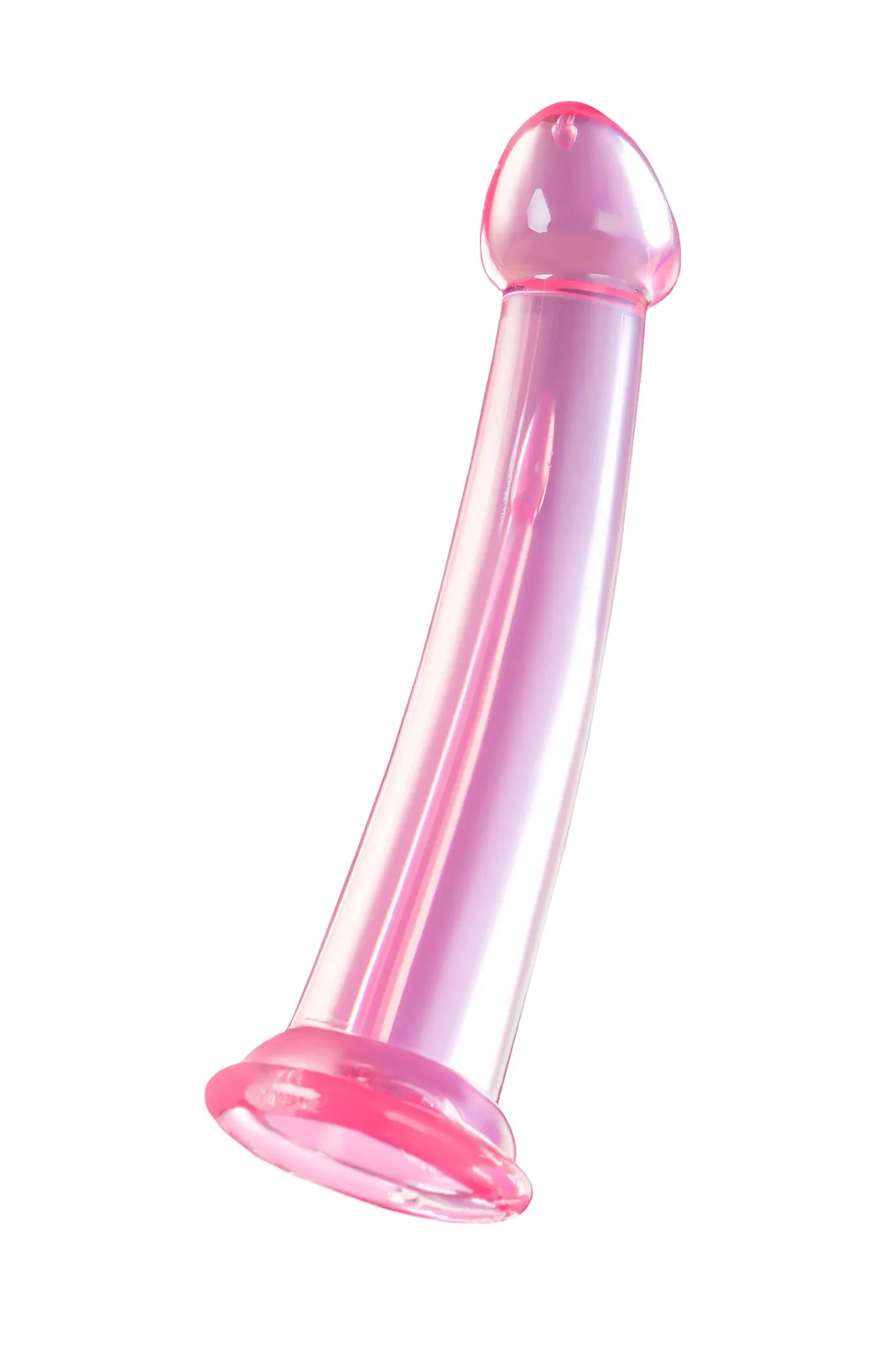 нереалистичный фаллоимитатор jelly dildo xl toyfa basic, tpe, розовый, 22 см в России