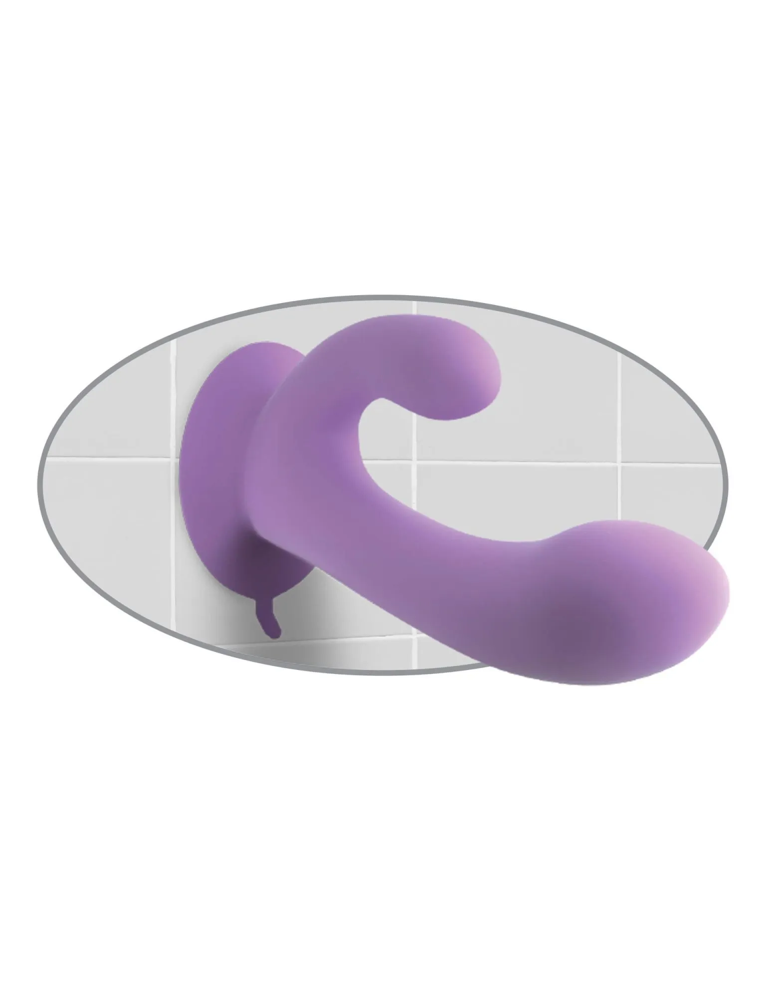 вибратор pipedream fantasy for her duo pleasure wallbang-her, фиолетовый в России