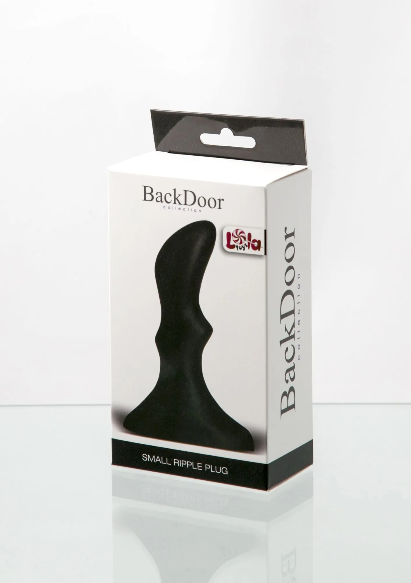 анальный стимулятор small ripple plug black 510191lola в России