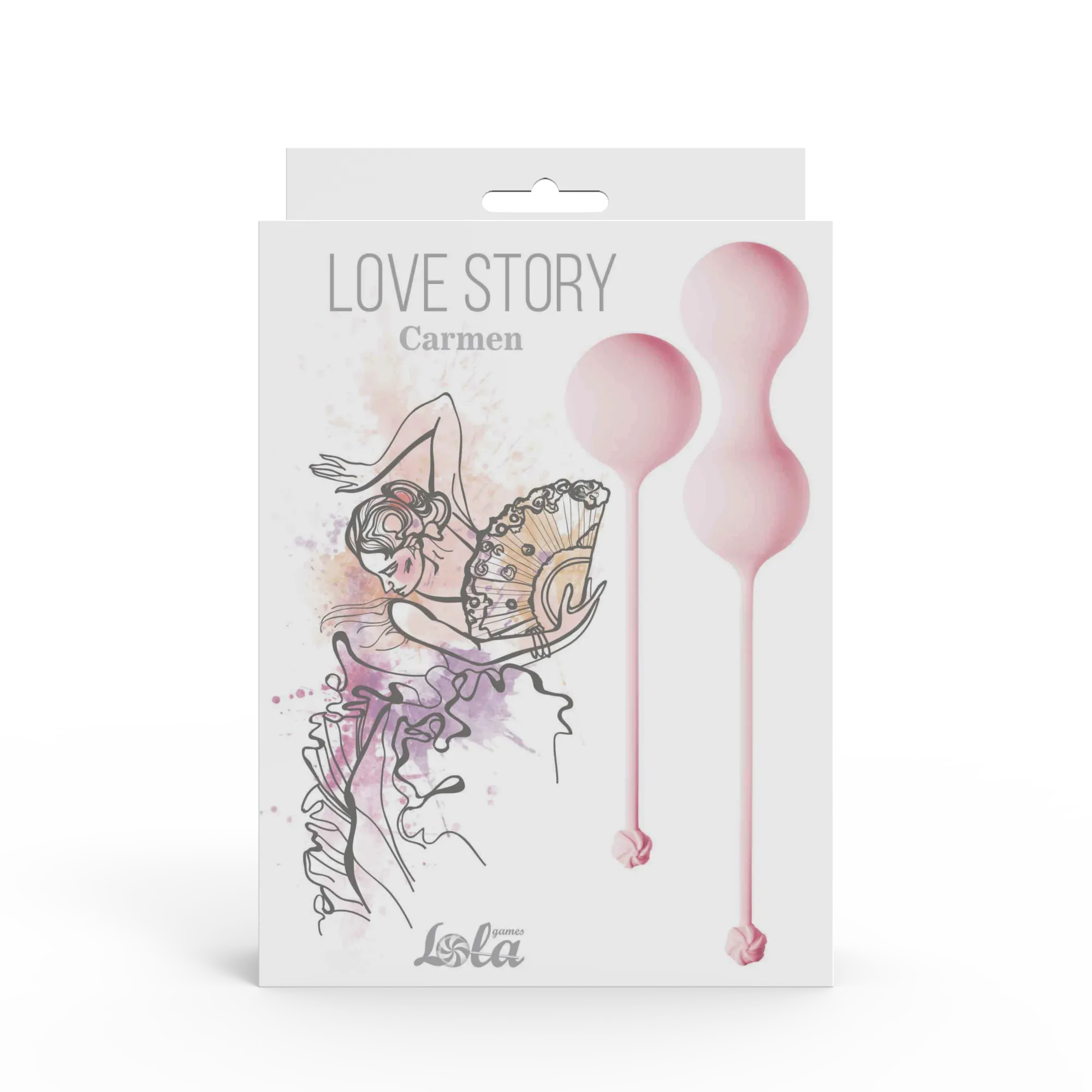набор вагинальных шариков love story carmen tea rose 3011-01lola в России