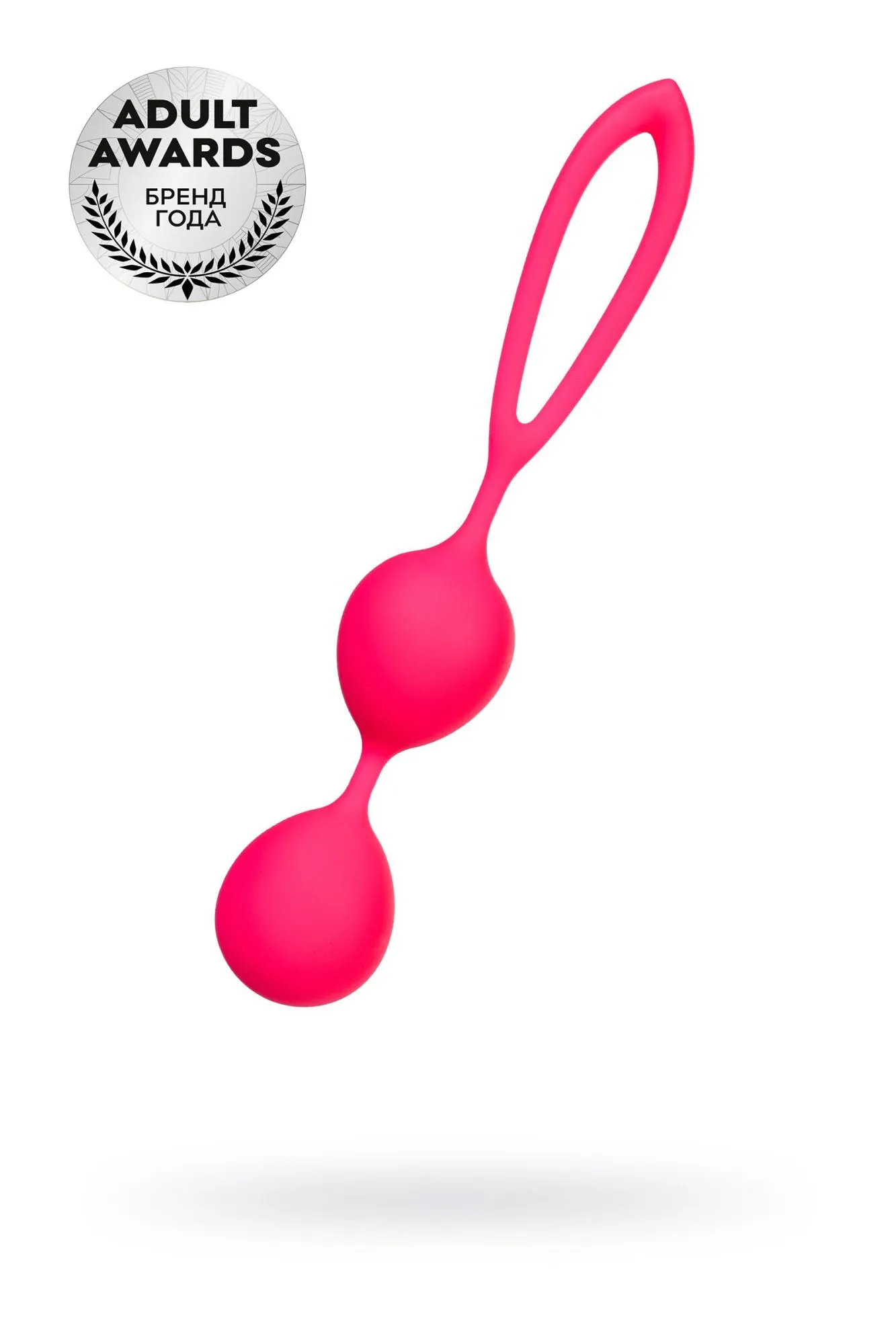 вагинальные шарики a-toys by toyfa rai, силикон, розовые, 17 см в России