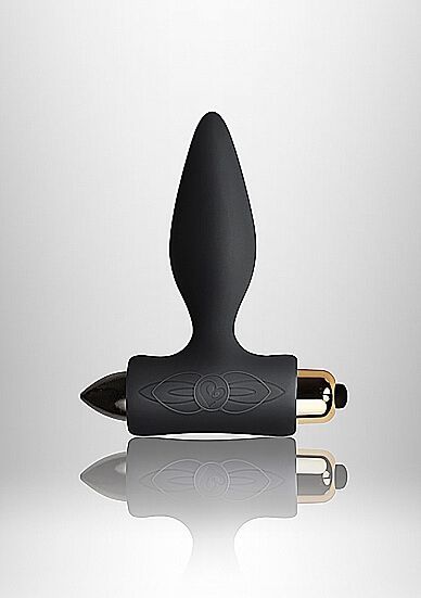 Анальная пробка с вибрацией Petite Sensations , черная