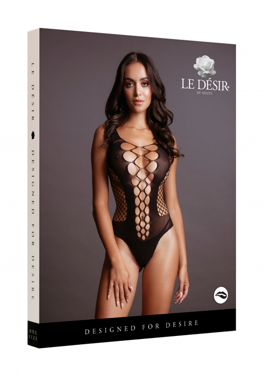 Боди Contrast Fence Net Teddy - O/S
