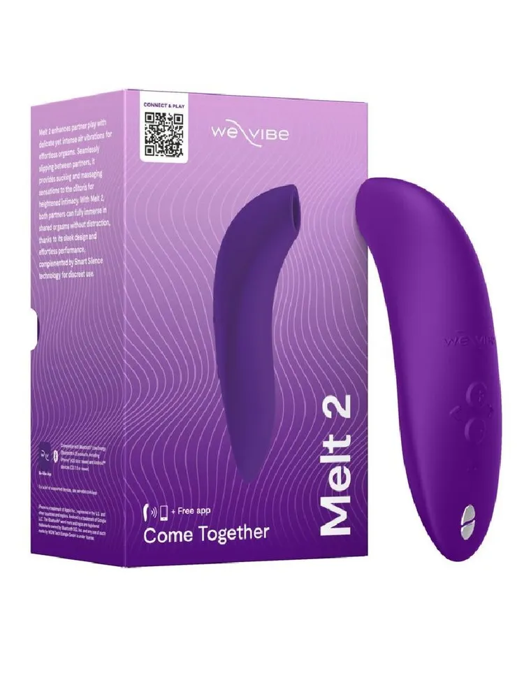 бесконтактный клиторальный стимулятор we-vibe melt 2 фиолетовый в России