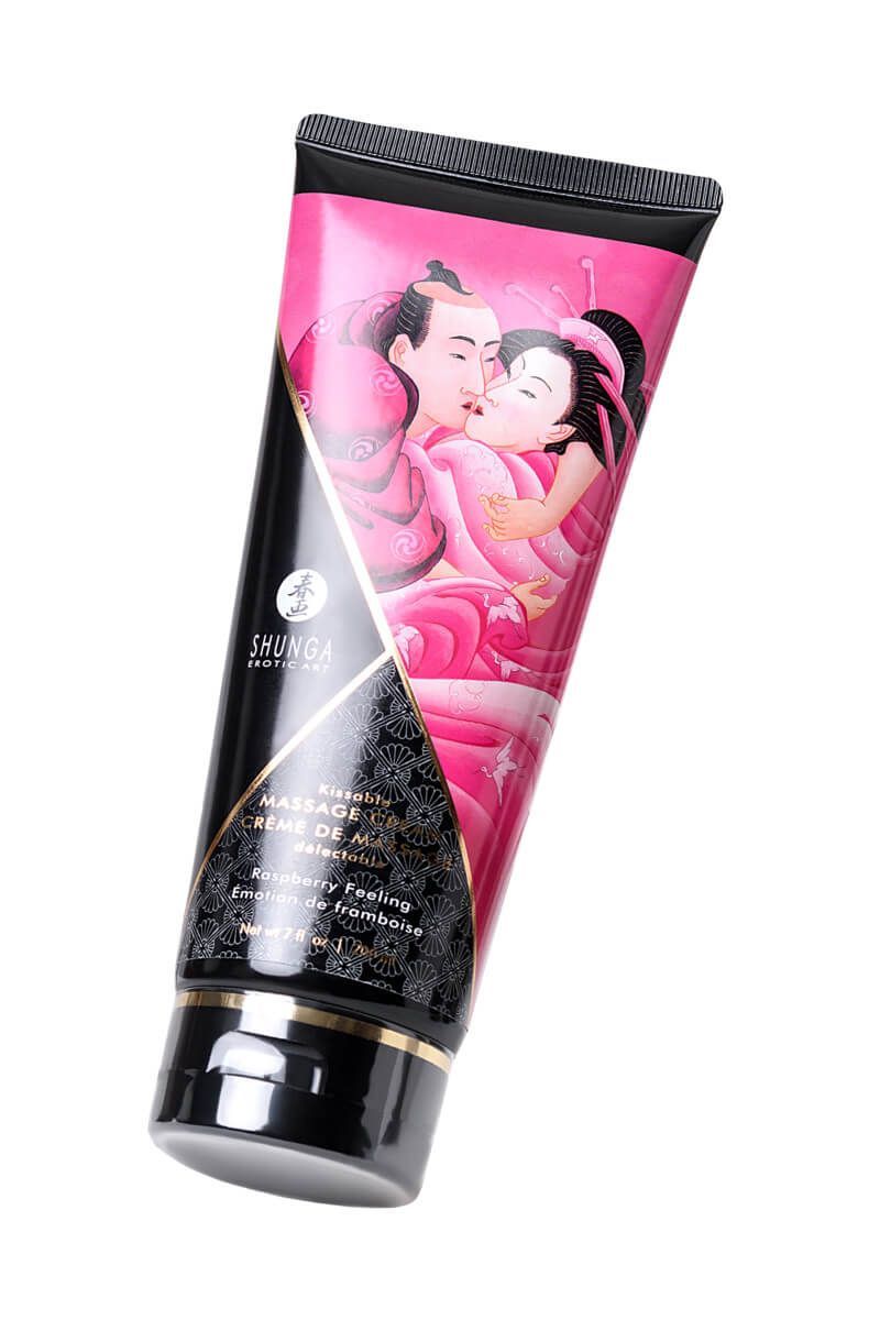 Массажный крем Shunga Raspberry Feeling, 200 мл