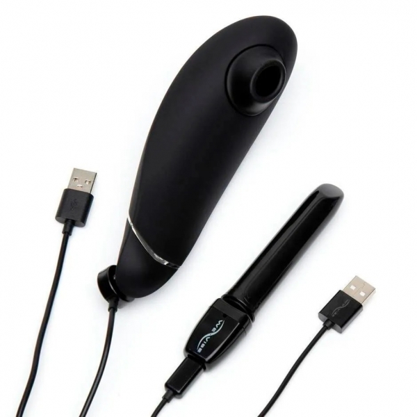 набор womanizer premium + we-vibe tango серебряный в России