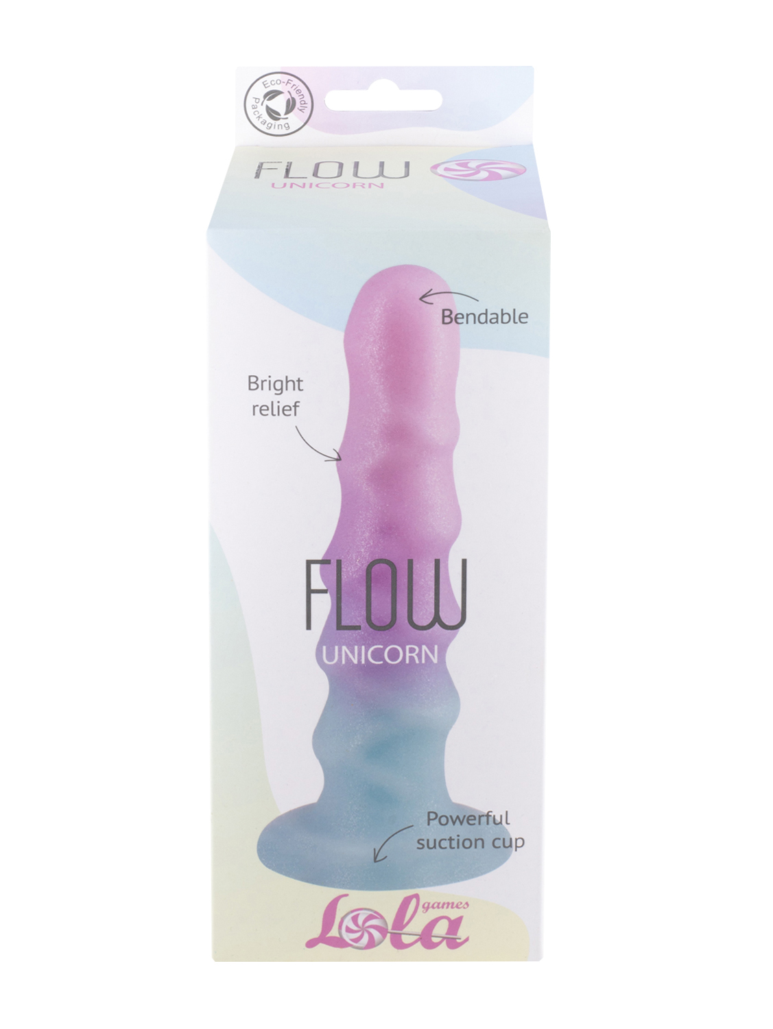 нереалистичный дилдо flow unicorn 2043-01lola в России