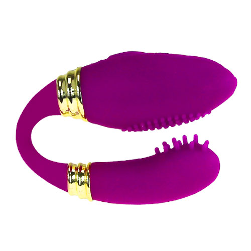 вибратор для двоих  pretty love purple bi-014125 в России