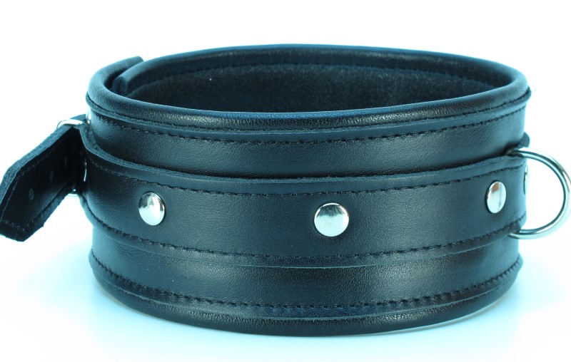 ошейник из гладкой кожи 63002ars в России