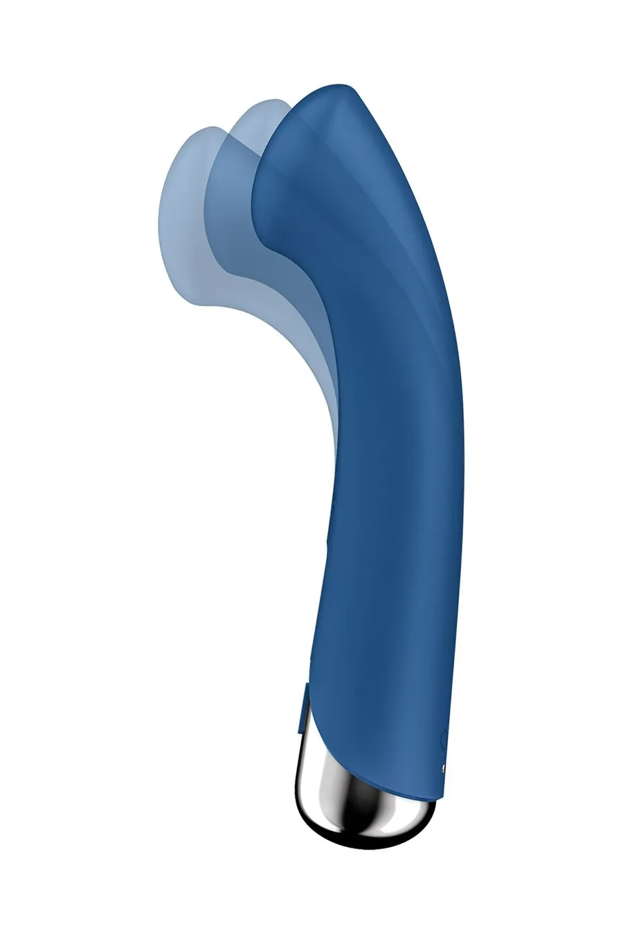 вибратор для точки g с ротацией satisfyer spinning g-spot 1, силикон, синий, 16,8 см в России