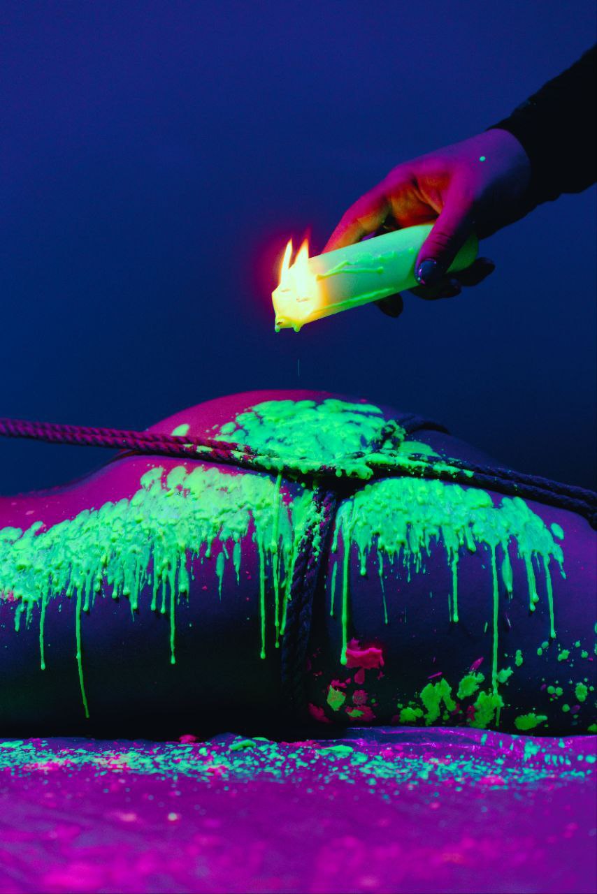свечи флуоресцентные "waxplay" 40 uv в России