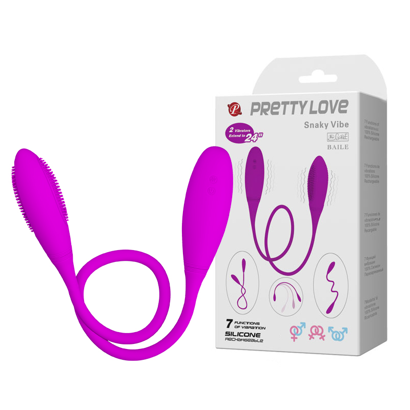 вибратор pretty love snaky vibe 7 функций usb bi-014327 в России
