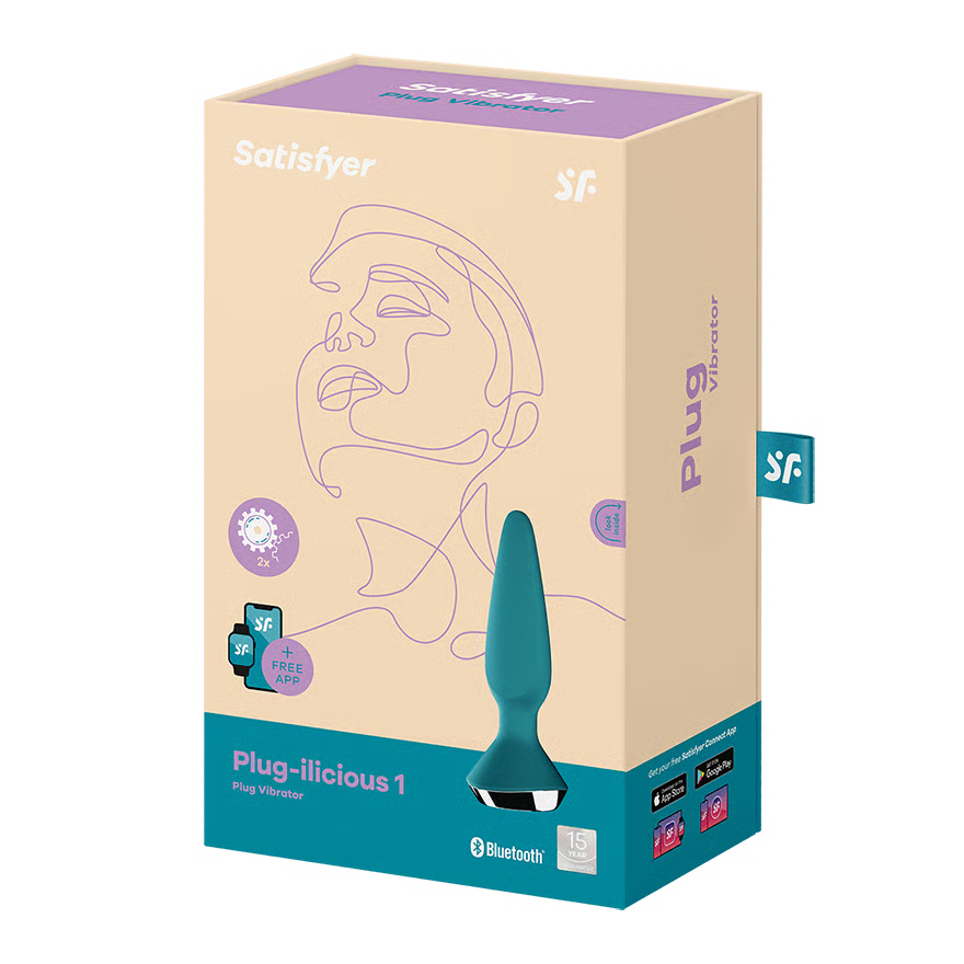 пробка анальная с вибрацией satisfyer plug-ilicious с приложением в России