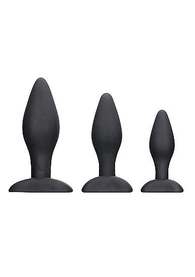 набор анальных пробок apex butt plug set в России