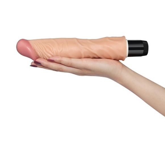 вибратор lovetoy real feel flexi 9.8 inch, телесный в России