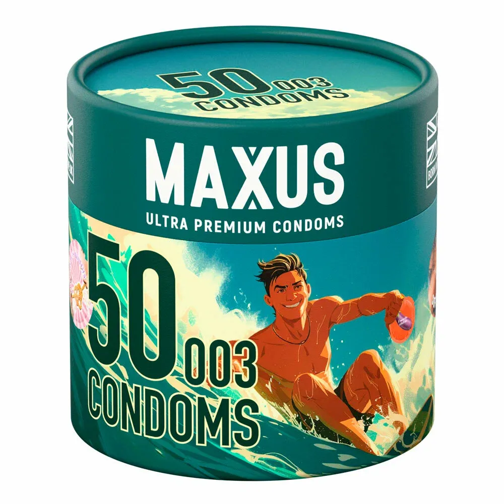 Презервативы MAXUS Экстремально тонкие 003.X-Edition 50 шт.