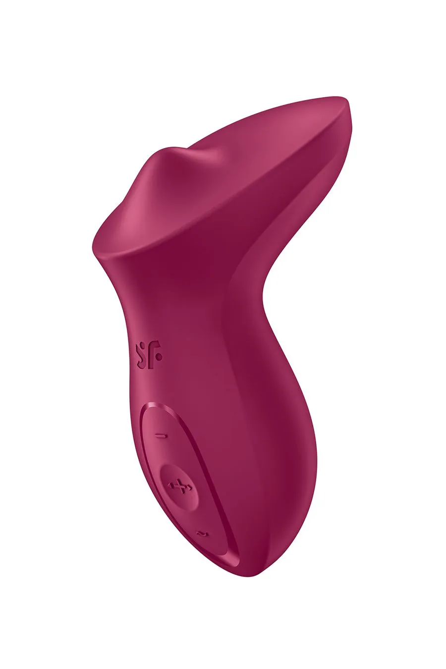 вибратор с движущимся шариком satisfyer exciterrr, силикон, бордовый, 12,5 см в России