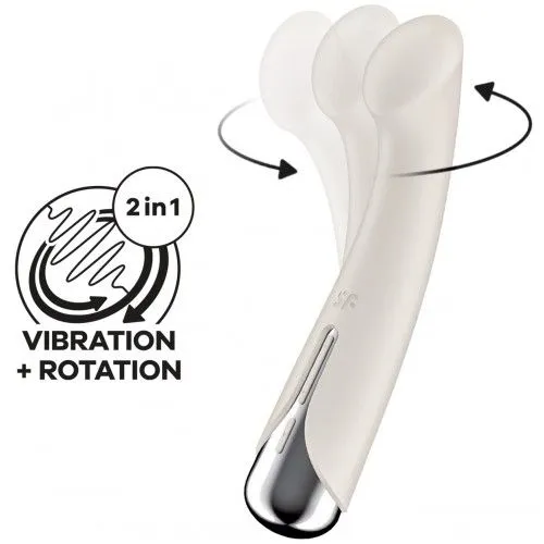 вибромассажер spinning g-spot 1 (beige)  в России