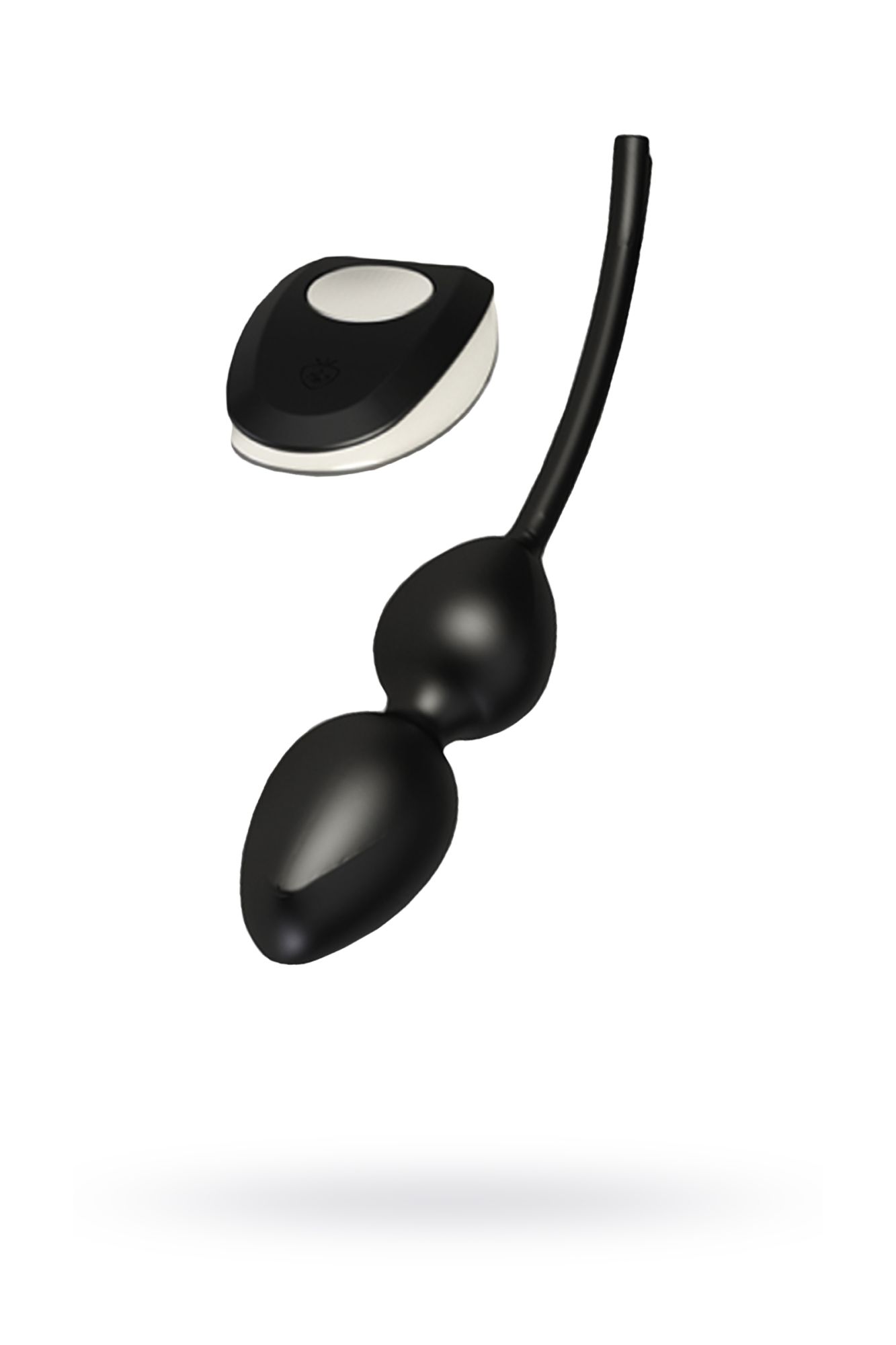 вагинальные шарики mystim jane untamed geisha balls vibe, с вибрацией, силикон, черные в России