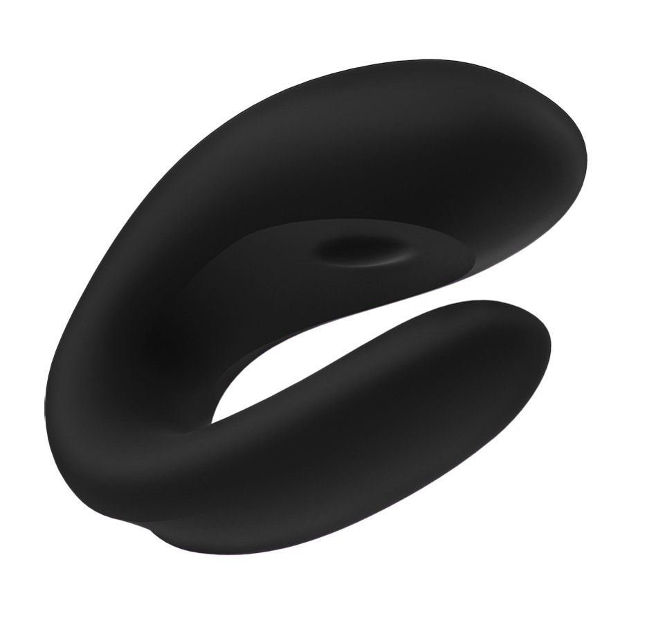 универсальный массажер для пар satisfyer double joy, черный в России