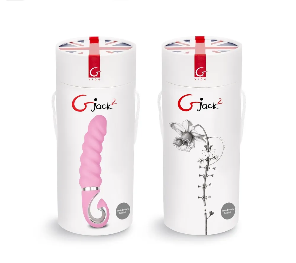 вибратор анатомический gvibe gjack 2, розовый в России