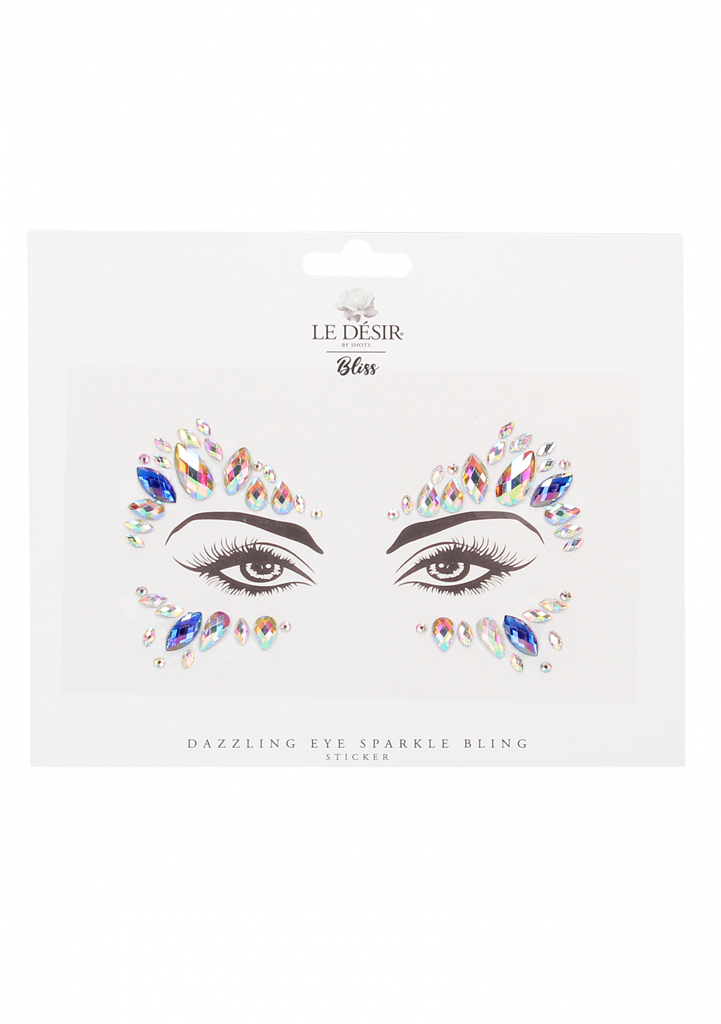 Стикер - наклейка "Ослепительный блеск глаз" Dazzling Eye Sparkle