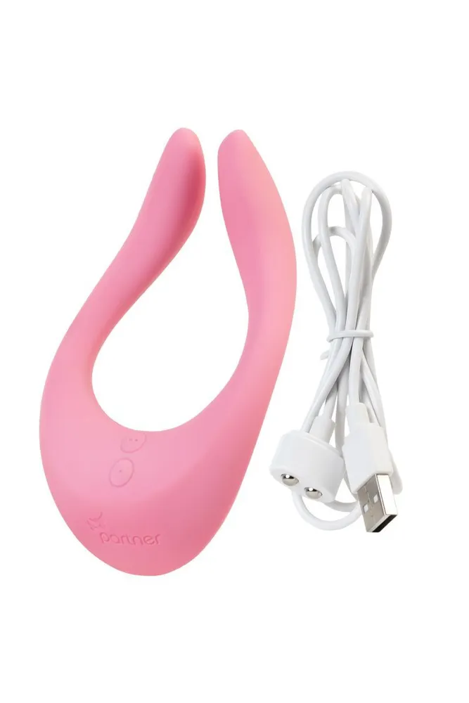многофункциональный стимулятор для пар satisfyer endless joy розовый в России