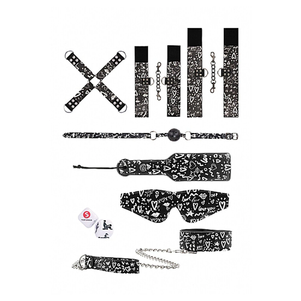 набор для игр printed bondage kit в России
