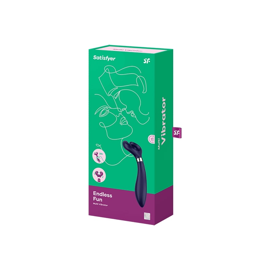 универсальный вибромассажер satisfyer endless fun east version (blue) в России