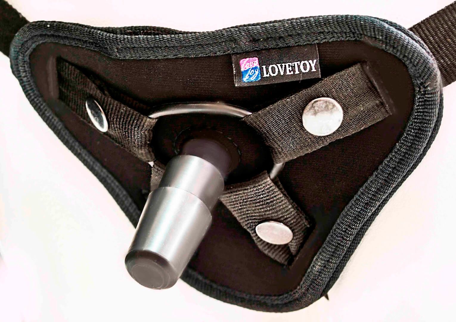 комплект lovetoy uni strap 8 black belt champion, 2 насадки в России