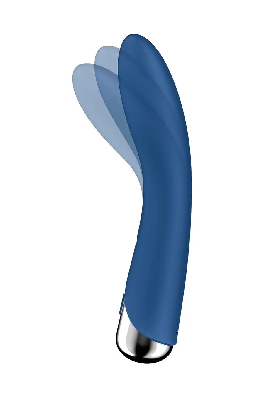 вибратор для точки g с ротацией satisfyer spinning vibe 1, силикон, синий, 17,8 см в России