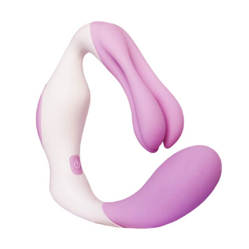 вибратор adrien lastic o venus, розово-белый в России