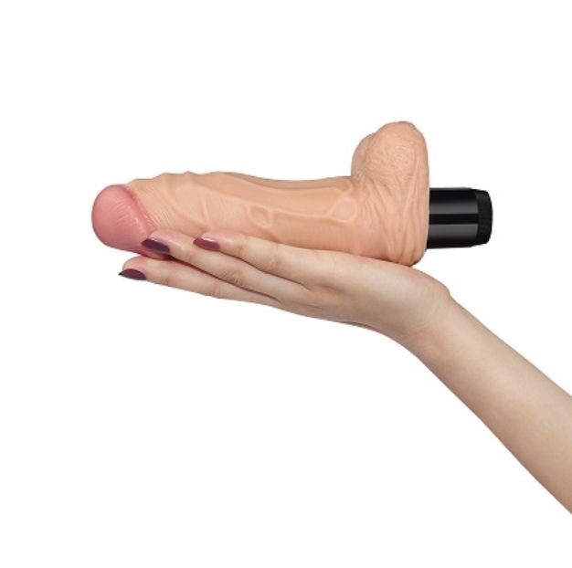 вибратор lovetoy real feel flexi, телесный в России