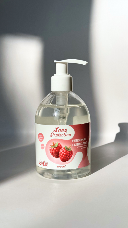 лубрикант на водной основе lola games love protection raspberry 300ml 1832-02lola в России