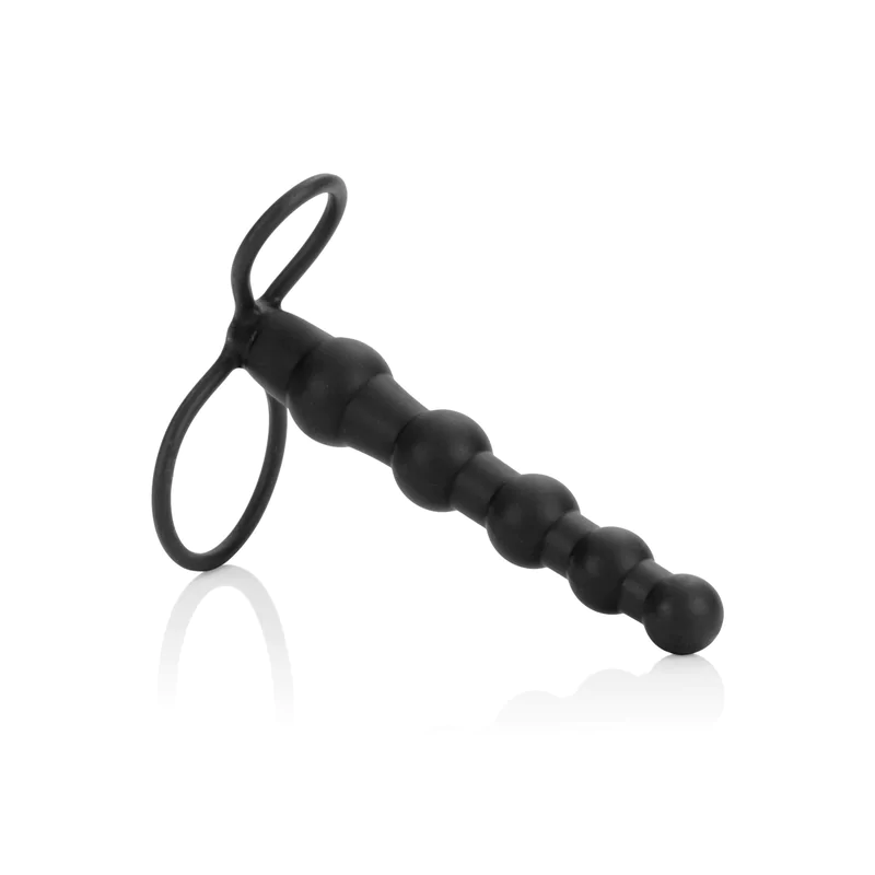 страпон для двойного проникновения beaded dual penetrator в России