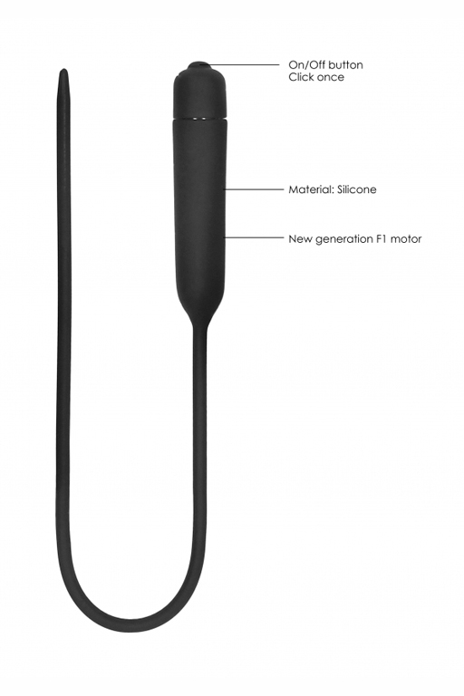 стимулятор уретры с вибрацией silcone vibrating bullet plug extra long в России