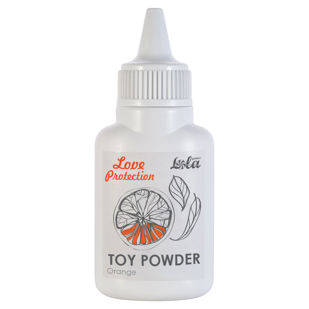 пудра для игрушек ароматизированная love protection orange 15g 1829-00lola в России