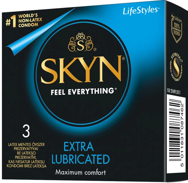 Презервативы Презервативы skyn extra lubricated 3 шт в России