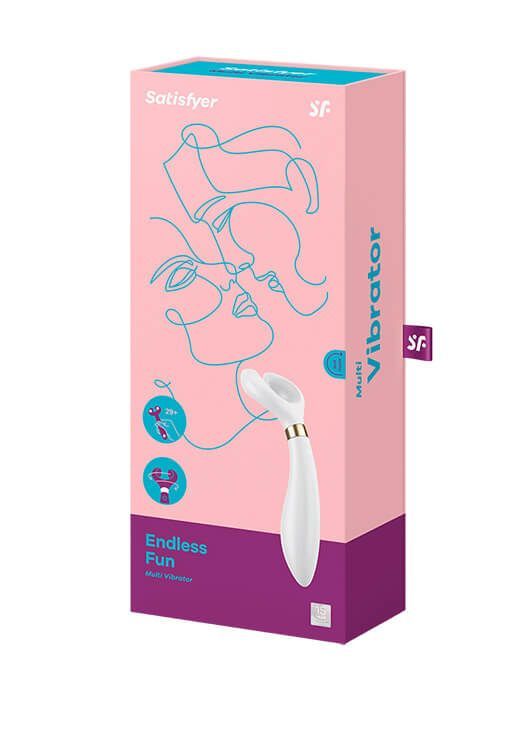 cтимулятор satisfyer endless fun, белый в России