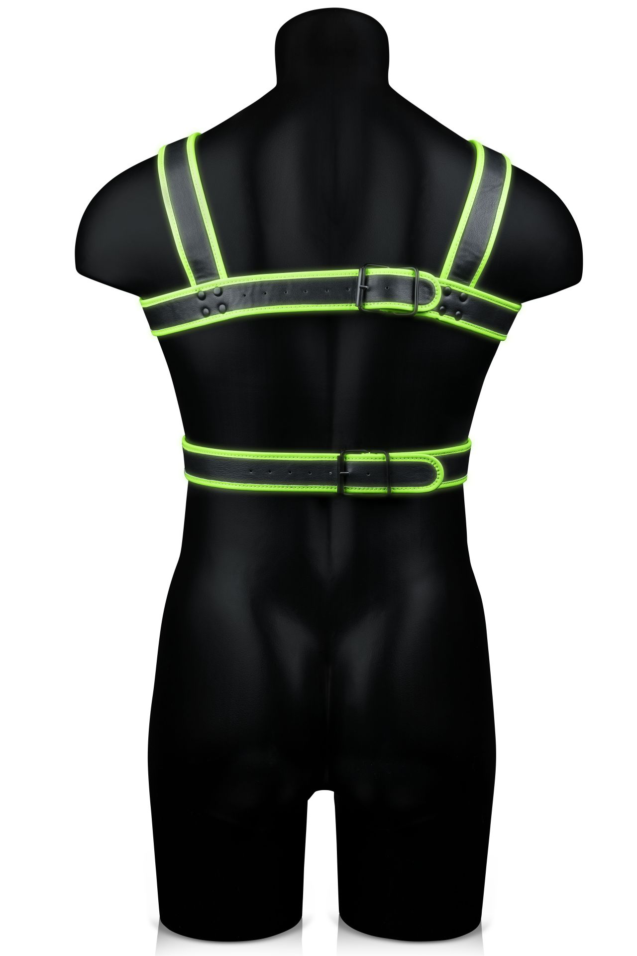 портупея body harness - glow in the dark (s/m) в России