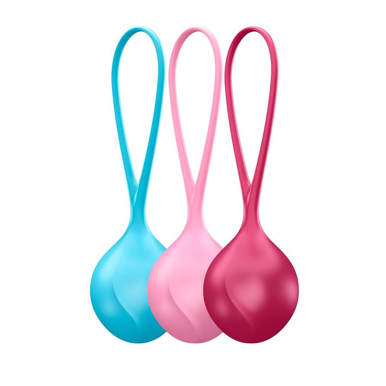 Набор из трёх одинарных вагинальных шариков Satisfyer Balls