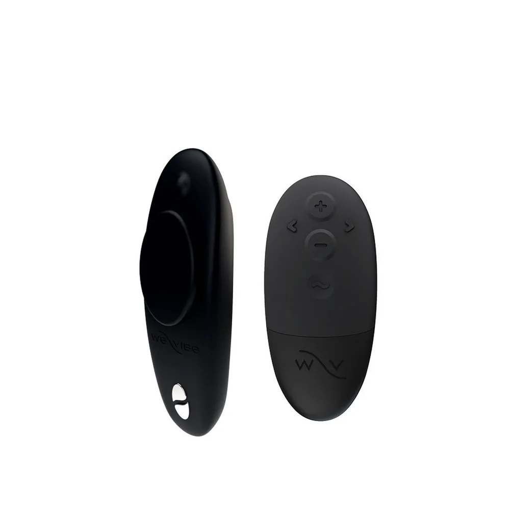 вибратор в трусики we-vibe moxie+, черный в России