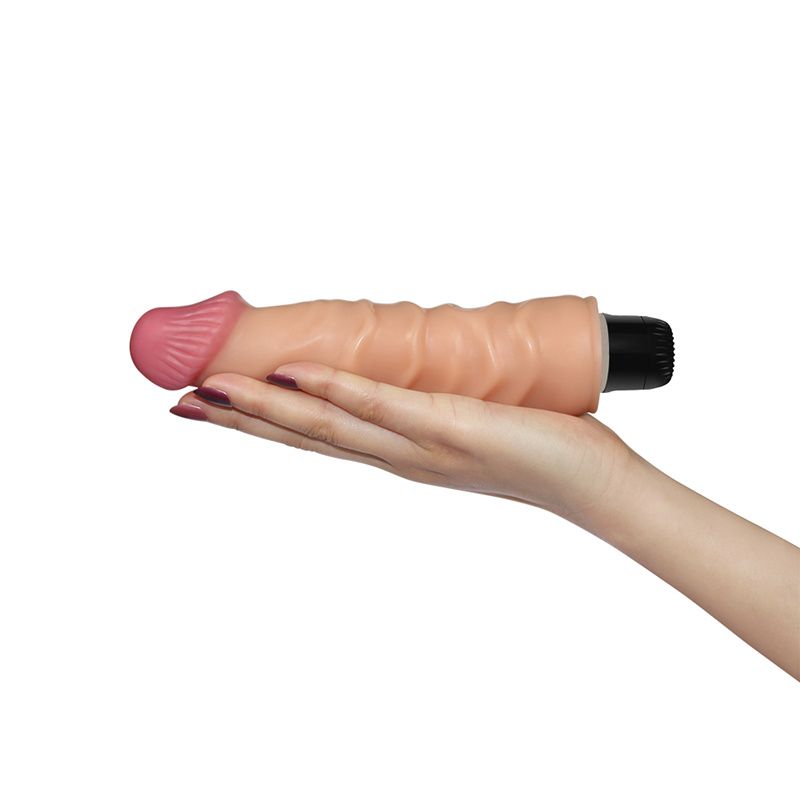 вибратор lovetoy real feel cyberskin, телесный в России