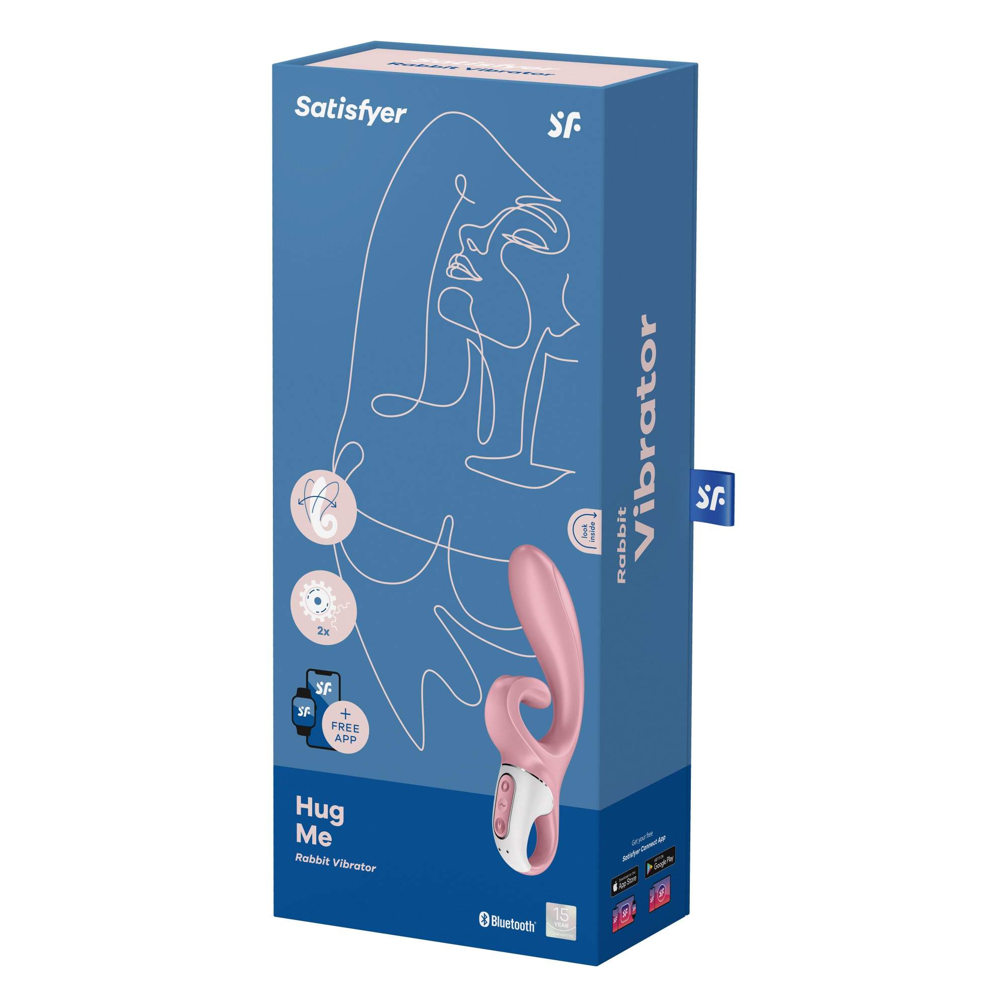 Вибратор Satisfyer Hug me pink 036588SA