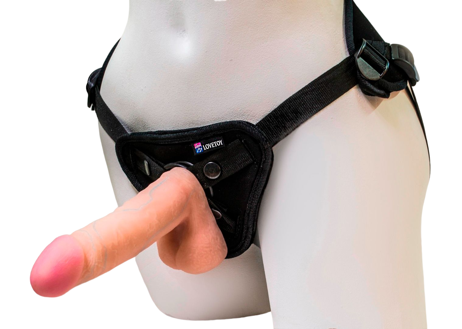 комплект lovetoy uni strap 6, с вибрацией в России