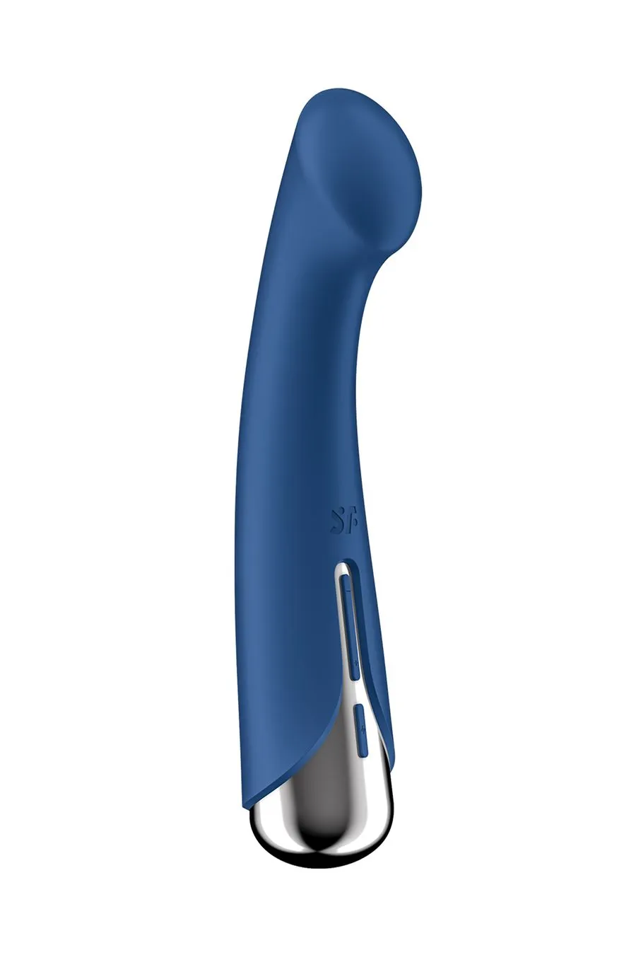 Вибратор для точки G с ротацией Satisfyer Spinning G-Spot 1, силикон, синий, 16,8 см