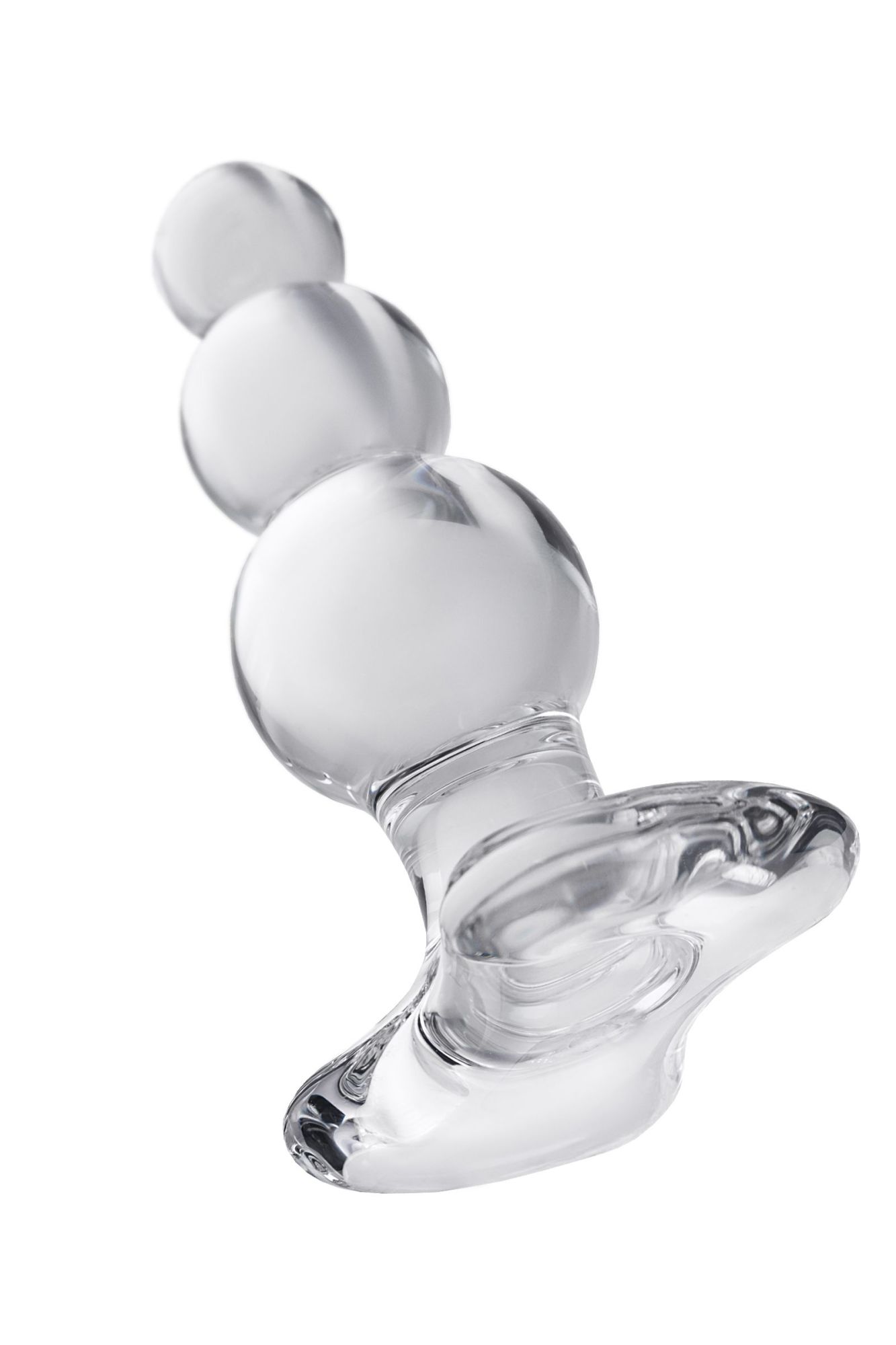 анальная втулка sexus glass, стекло, прозрачная, 10,5 см, ø 3,5 см в России