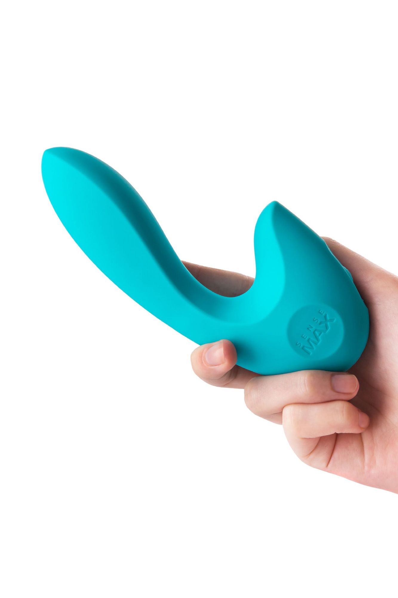 нереалистичный вибратор sense max, силикон, голубой, 16 см в России