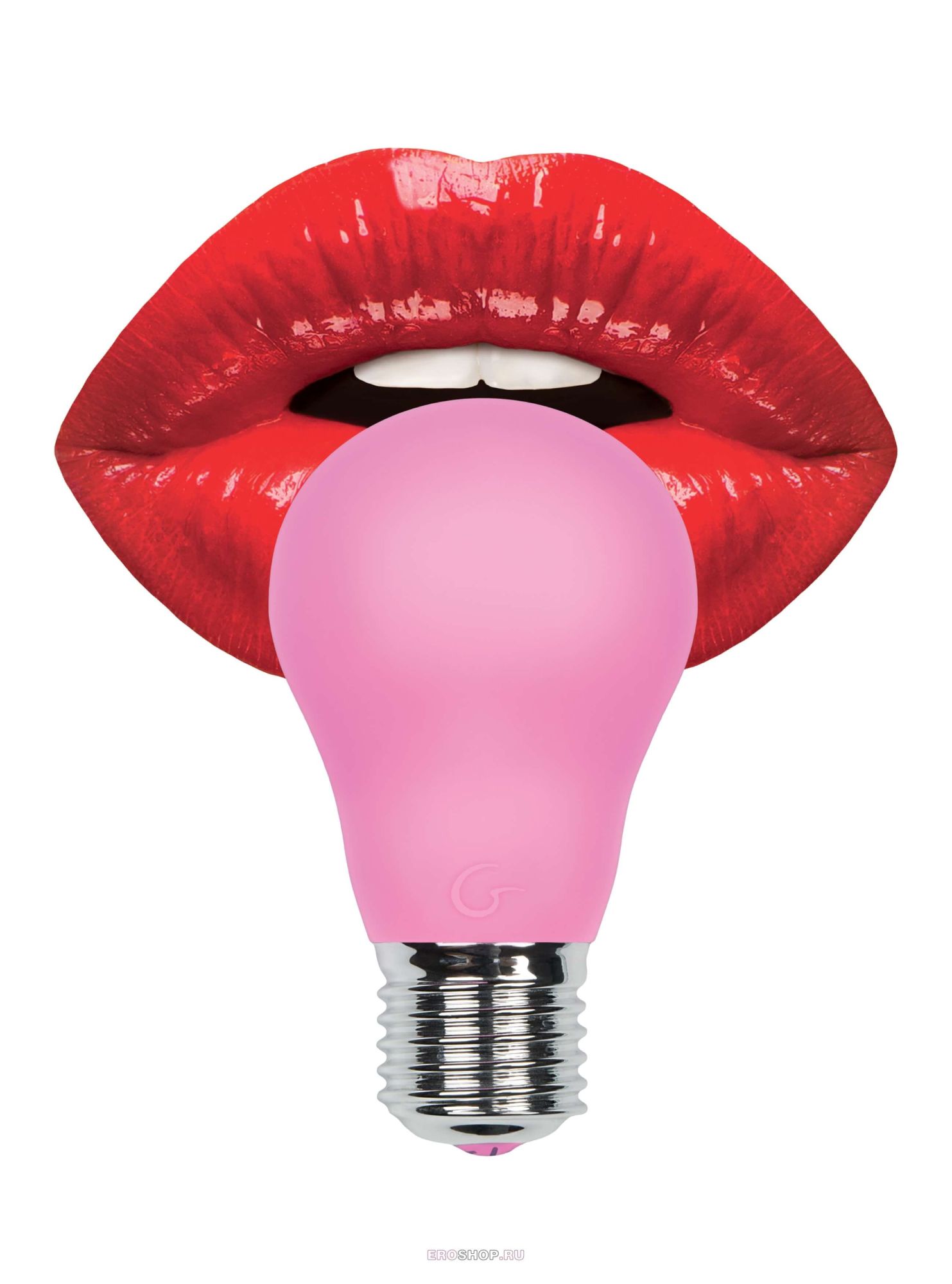 вибратор gvibe gbulb cotton candy, розовый в России