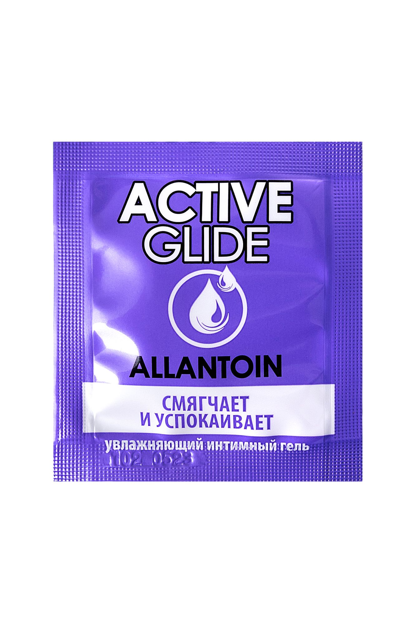 увлажняющий интимный гель active glide allantoin, 3г по 20шт в упаковке в России